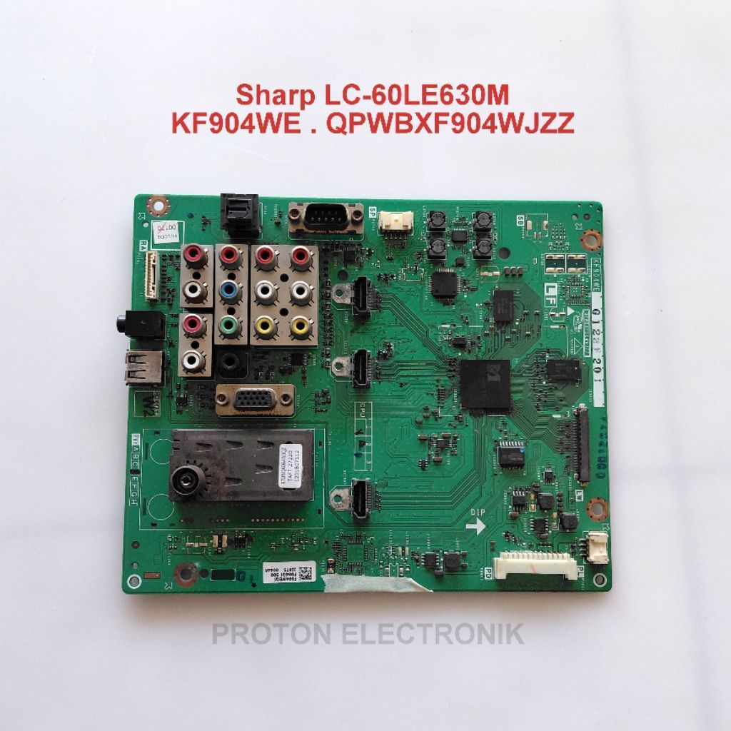 Mainboard LED TV Sharp LC-60LE630M LC 60LE630M Matherboard LCD Aquos KF904WE QPWBXF904WJZZ RDA3301 M