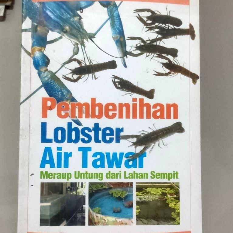 Buku bekas Pembenihan Lobster Air Tawar original
