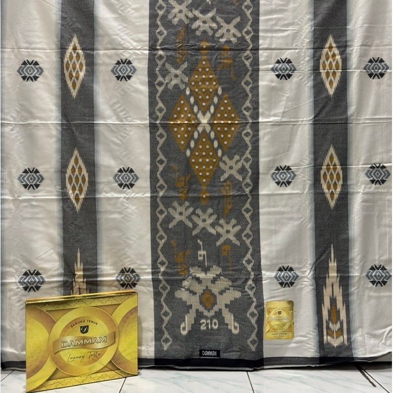 sarung syair dammam exclusiv rayon songket , kwg kawung