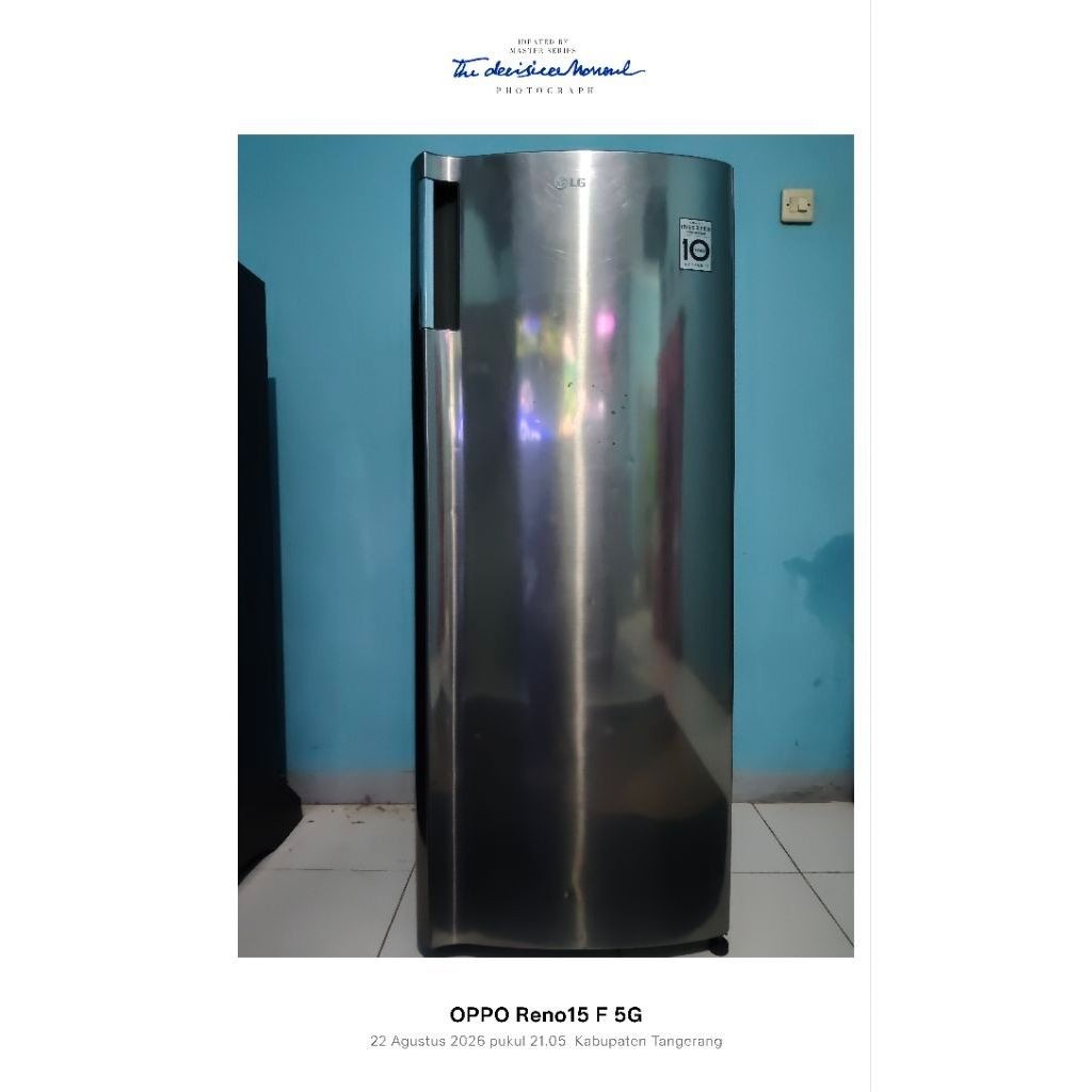 freezer LG inverter 6 rak sudah ganti kompresor (bukan inverter lagi)bekas pakai normal