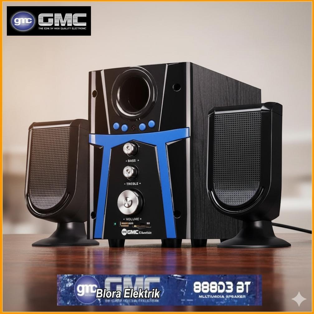 BEST DEALS GMC Speaker Multimedia BLUETOOTH GMC 888L BT - RODOM