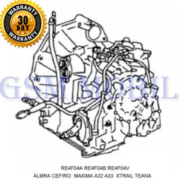 Kampas Kopling Matic Cefiro Xtrail T30 RE4F04A-V 31532-80X16 - 7537