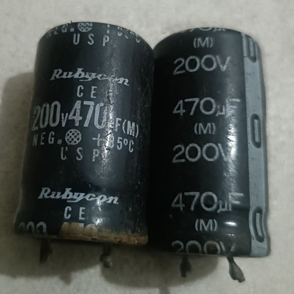 ELCO 200V 470UF CABUTAN