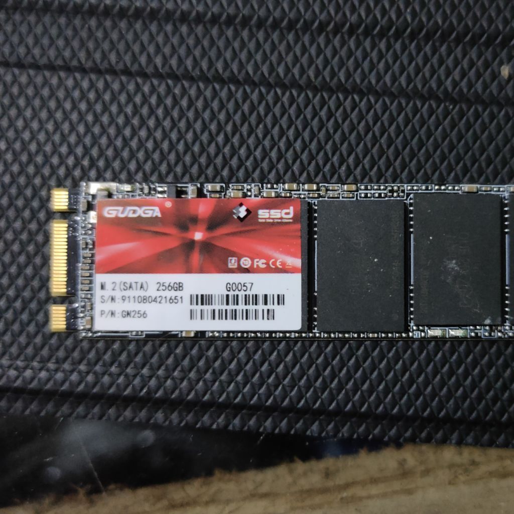 SSD M.2 SATA 256GB bekas copotan laptop kantor