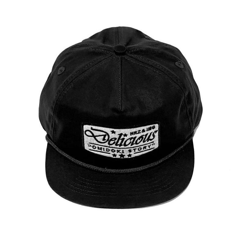 Promo Ropehat Topi Visor Pendek Hitam Omidoki Topi Skena Azax