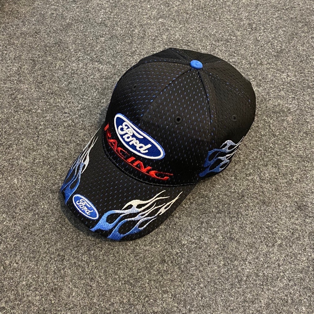 Topi Nascar Ford Racing Original - Topi Flame Ford - Nascar Second
