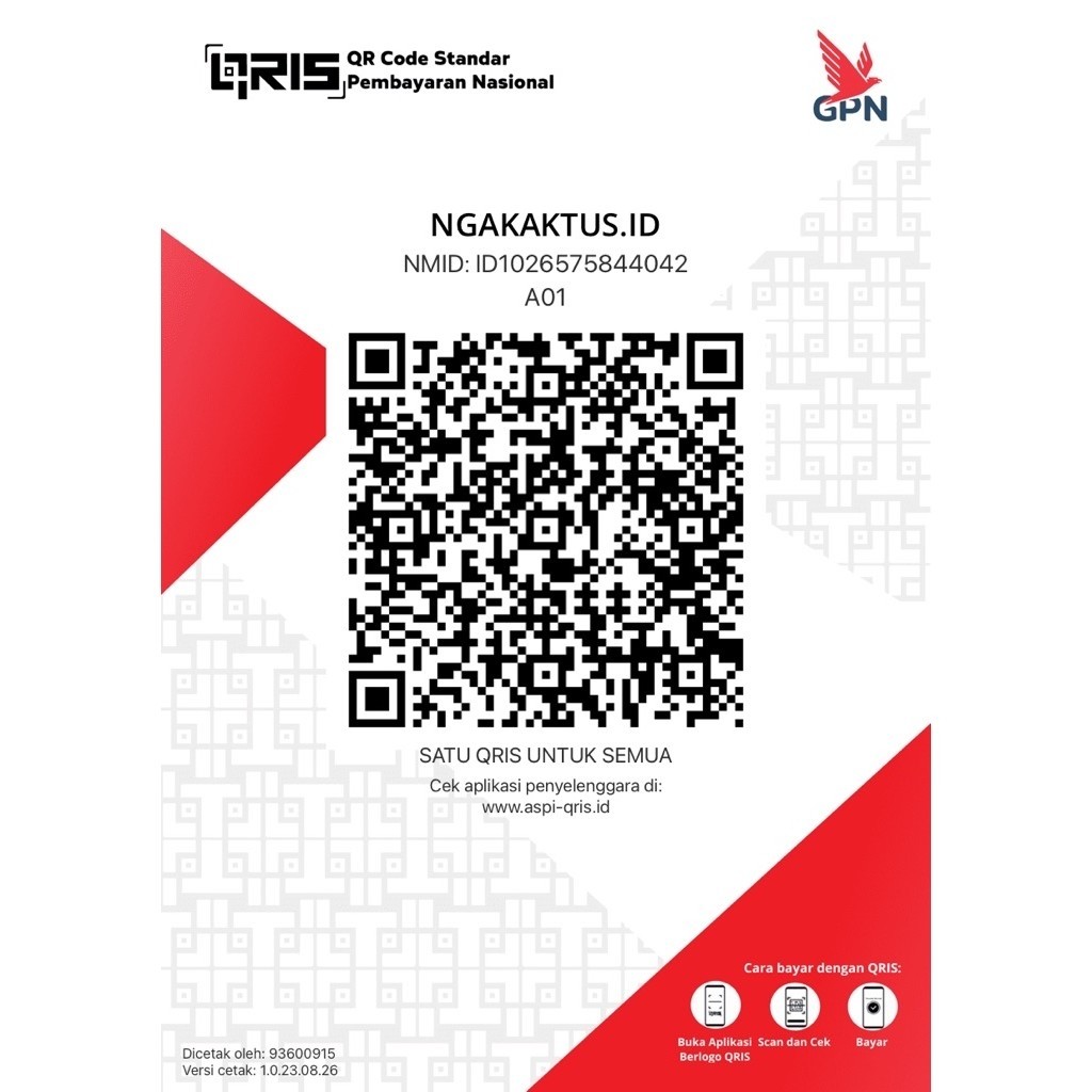 [KHUSUS SCREENSHOT] Kode QRIS Live NGAKAKTUS.ID