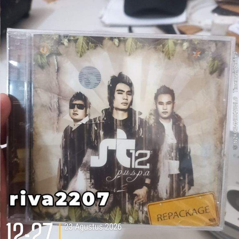 CD Album ST12 p.u.s.p.a Repackage - cd musik st12 band