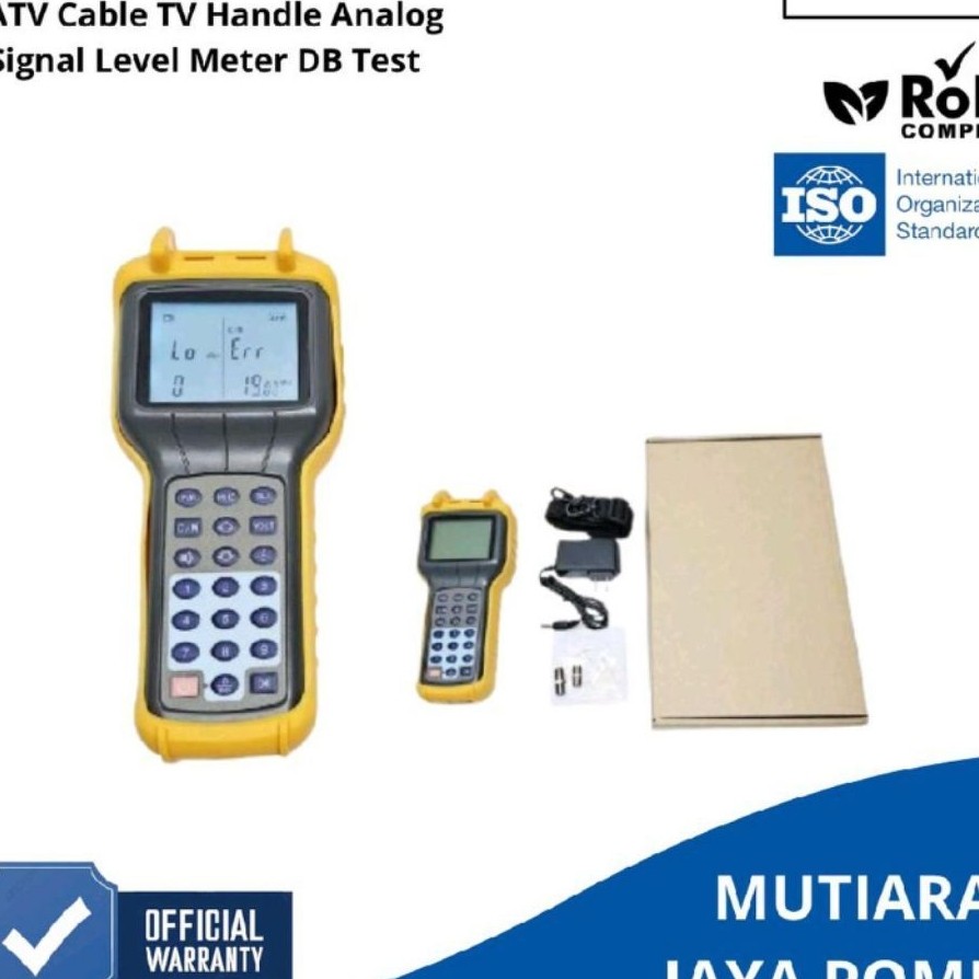 RUIYAN RY-S110 CATV Cable TV Handle Analog Signal Level Meter DB Test