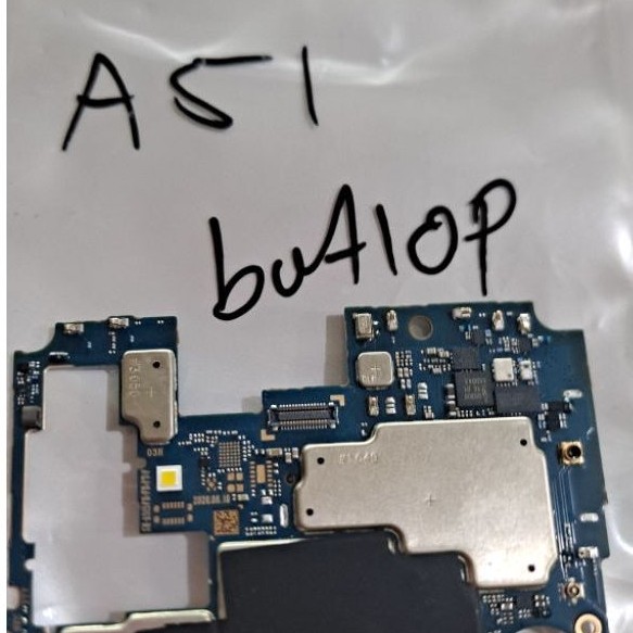 mesin SAMSUNG A51 minus botlop segel