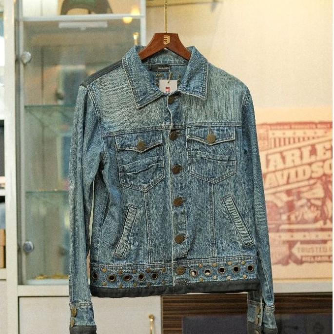 Jaket Vintage Denim Dsquared2 Trucker Original - Size M