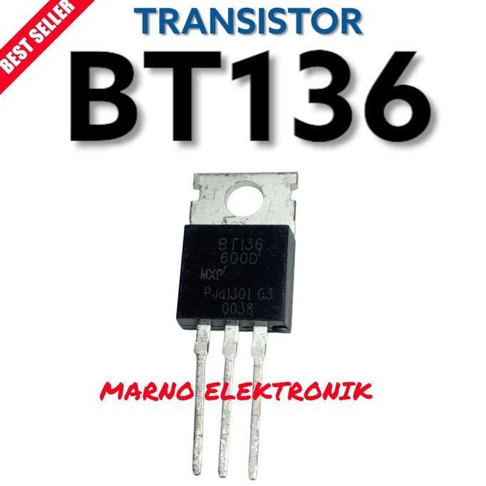 TRANSISTOR TR BT136600D BT 136600D BT136 BT 136 600 ASLI ORI ORIGINAL MRN99