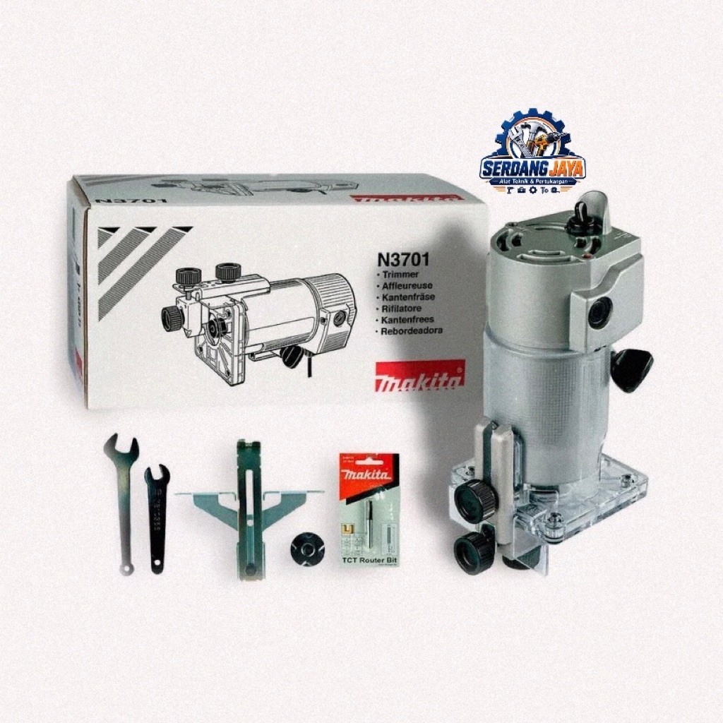 MAKITA N3701 / MESIN TRIMMER PROFIL MAKITA N3701 (free kaos)