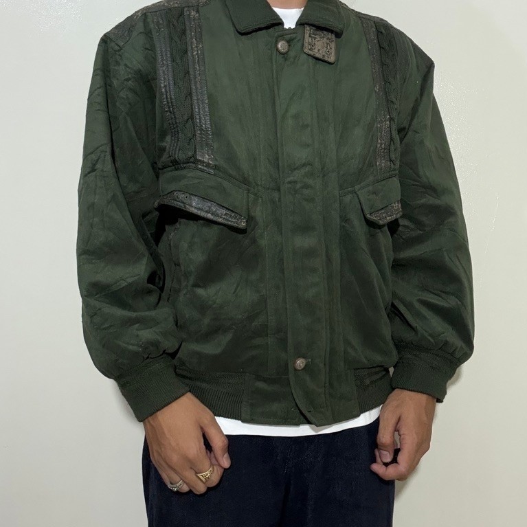 Vintage Flight Jacket Suede