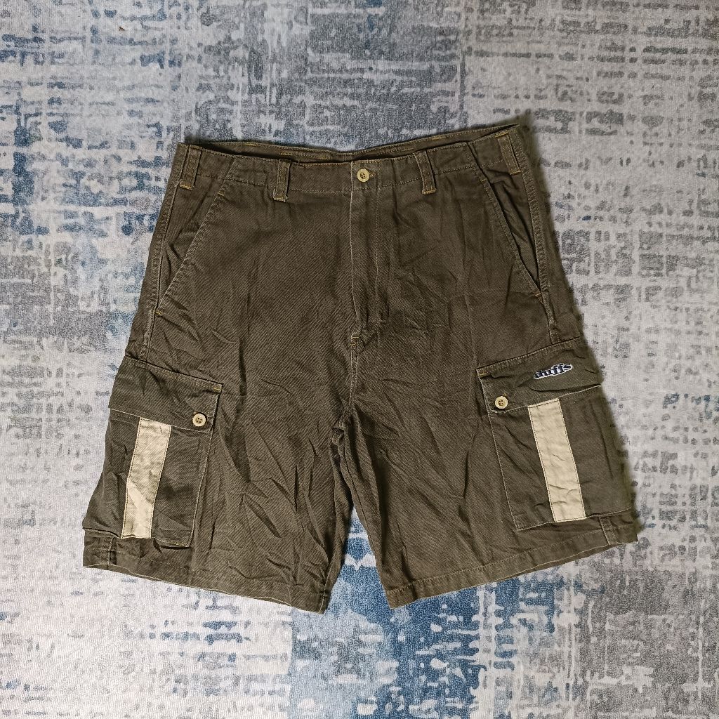 Vintage Duffs Skateboard Canvas Cargo Short Pants