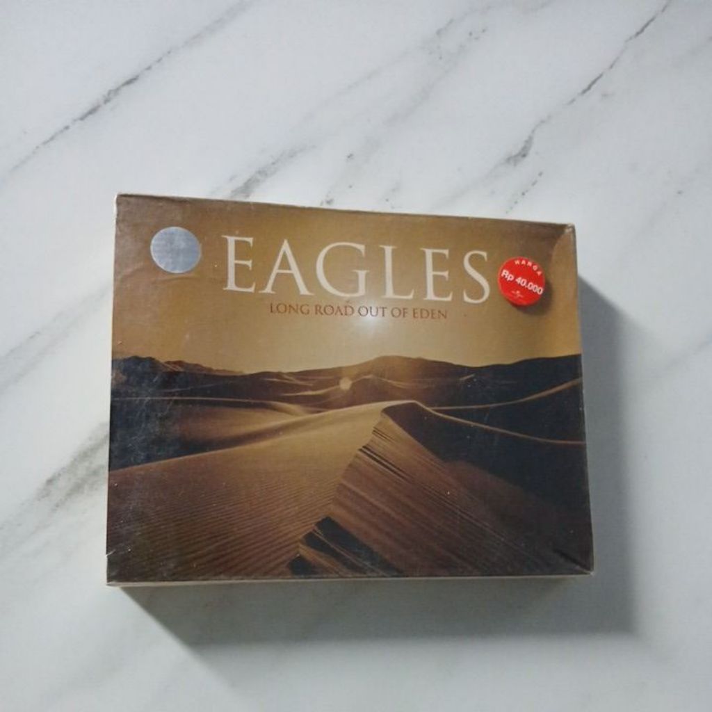 kaset pita the eagles long road out of eden dobel kaset segel