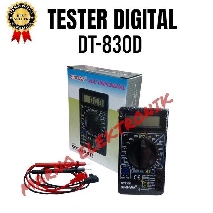 TESTER DIGITAL DT-830D DT830D DT 830 D ASLI ORI ORIGINAL MRN99