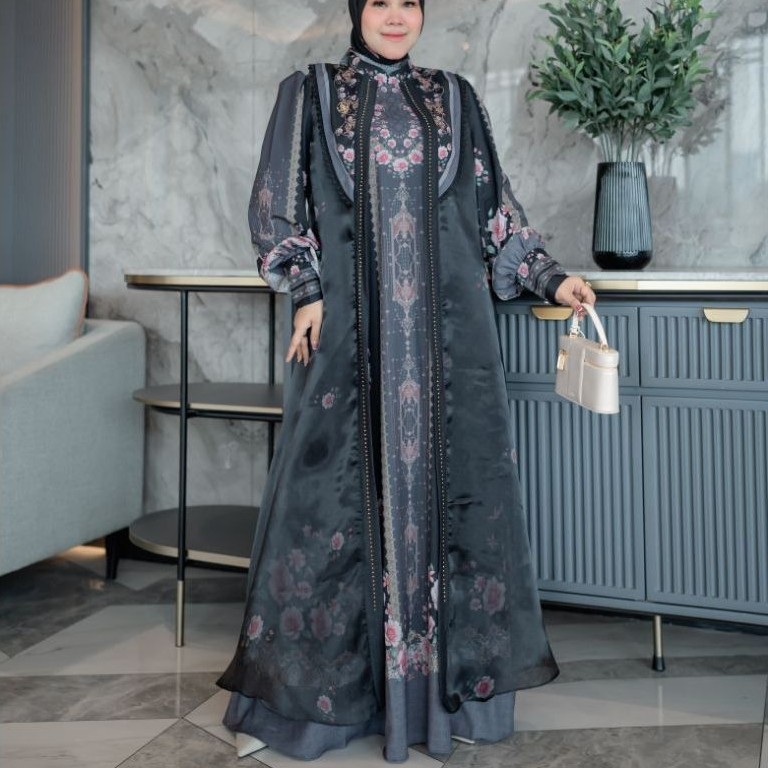 Gamis Syari Cantik Yumna Series By Azzahra Syari / Gamis Syari Premium / Gamis Syari Mewah