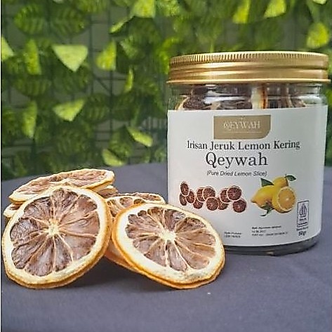 Irisan Jeruk Lemon Kering