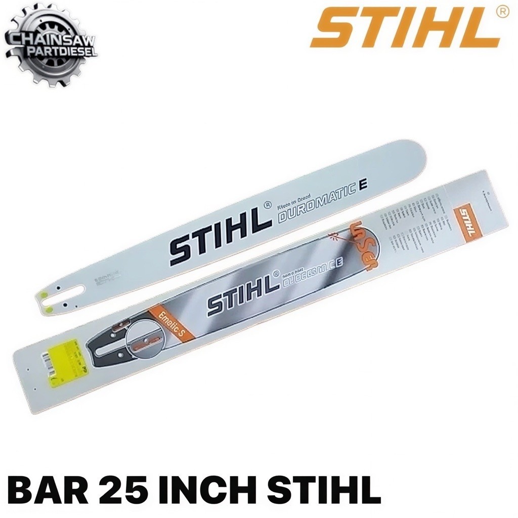 TERMURAH GUIDE BAR CHAINSAW STIHL SENSO BAR 25 INCH UNTUK TYPE 381 382 BAR CHAINSAW ORIGINAL