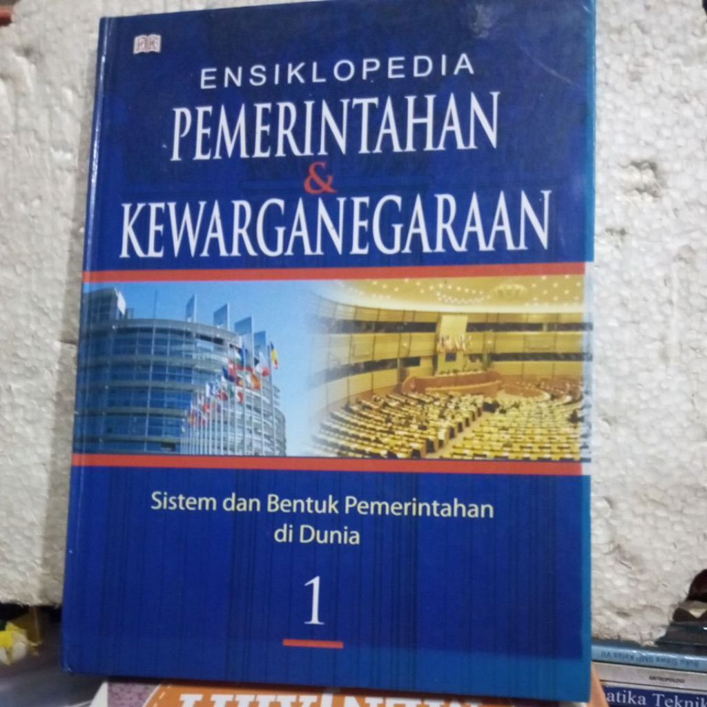 Buku Original ensiklopedia pemerintahan & kewarganegaraan ( HARD COVER - berwarna )