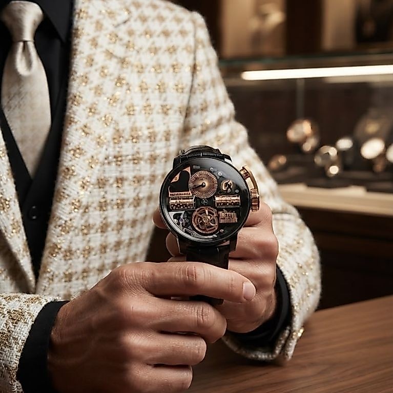 JAM TANGAN MEWAH PRIA JACOB & CO. OPERA GODFAHTHER