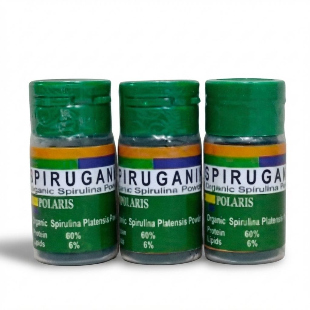 Spirulina Powder 10gram Spirulina platensis Spirulina Bubuk Pakan ikan