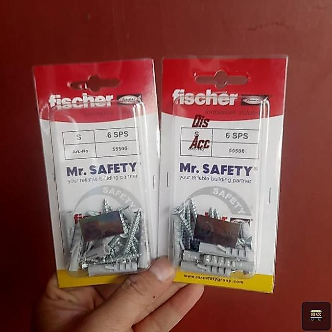 MR.SAFETY Fischer Set Sekrup Nilon S6SPS