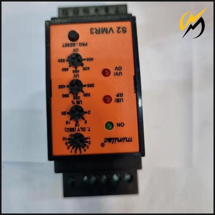 Phase Failure&Uv/Ov Relay S2Vmr3 380-440Vac Minilec Promo