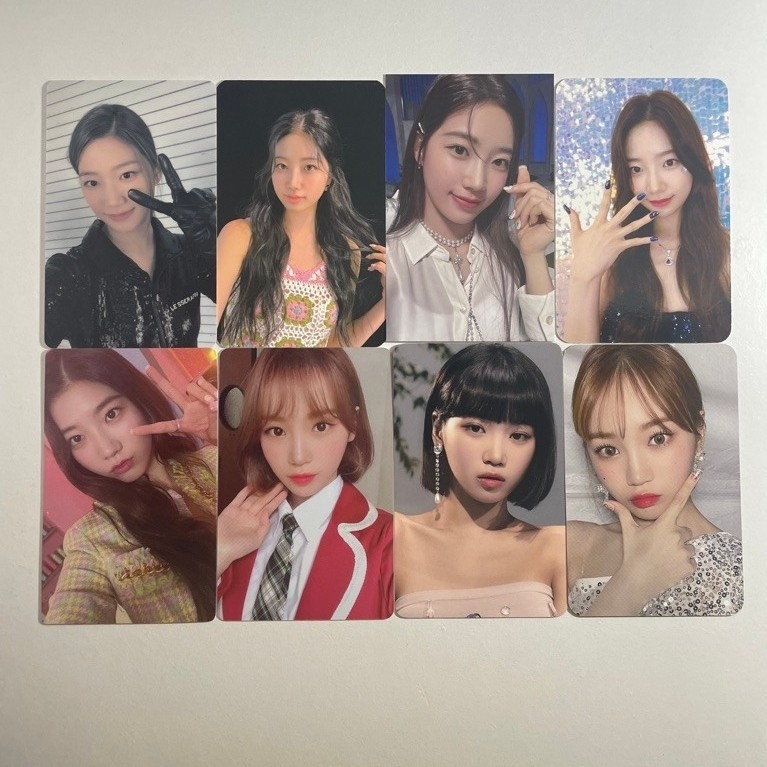 (SALE) Official photocard pc kazuha chaewon le sserafim