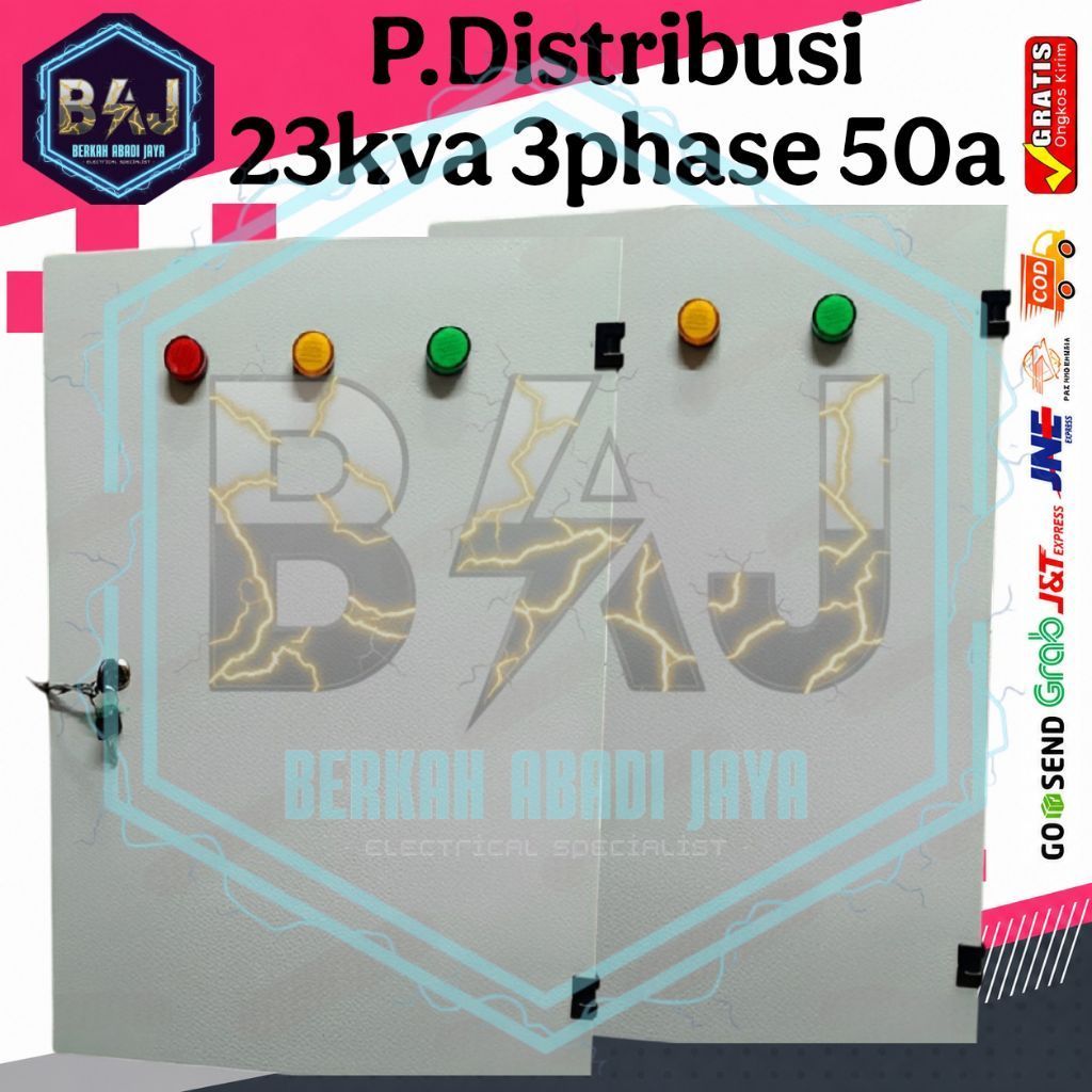 PANEL DISTRIBUSI 23KVA 3PHASE 50A