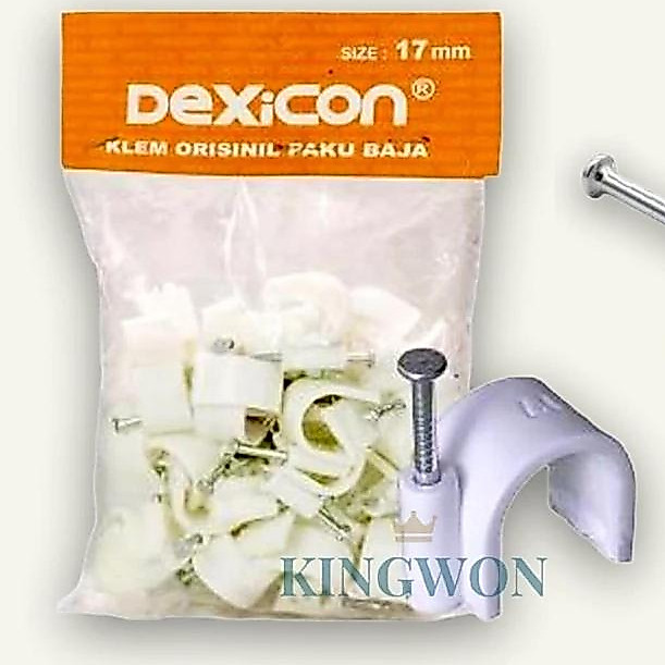 Paku klem kabel LAN  paku klem kabel Fiber Optik paku klem kabel Listrik