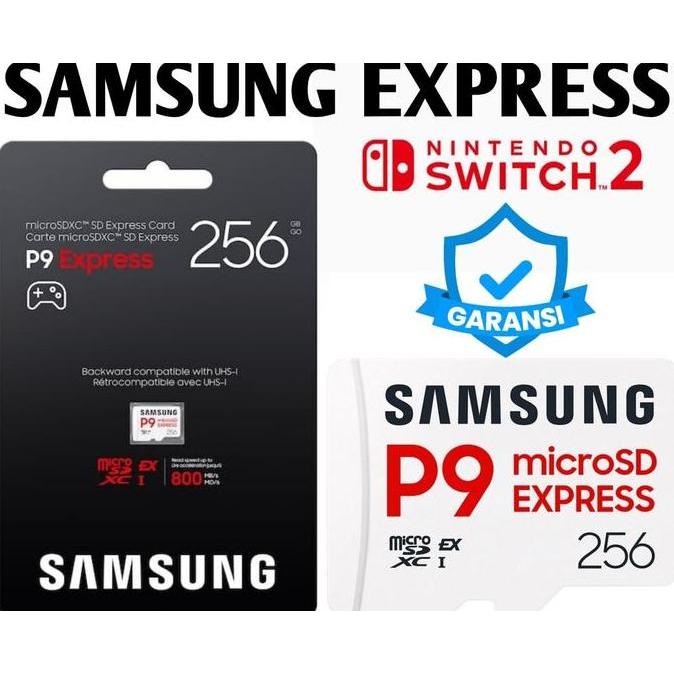 Samsung MicroSD 256GB Samsung - MicroSD 256GB MicroSD Express Card P9 Express Samsung 256GB