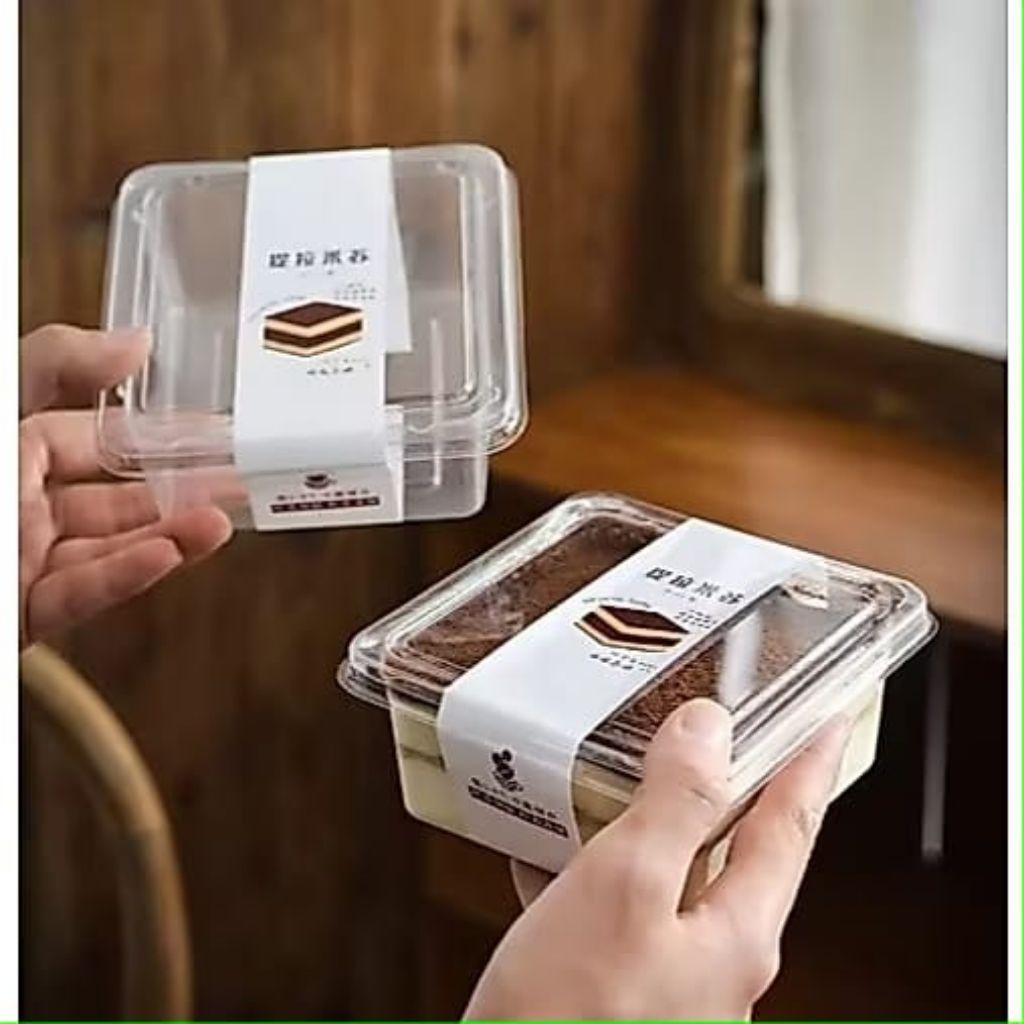 Box Mika Pudding Kotak JL515 350 Ml Dessert Tiramisu