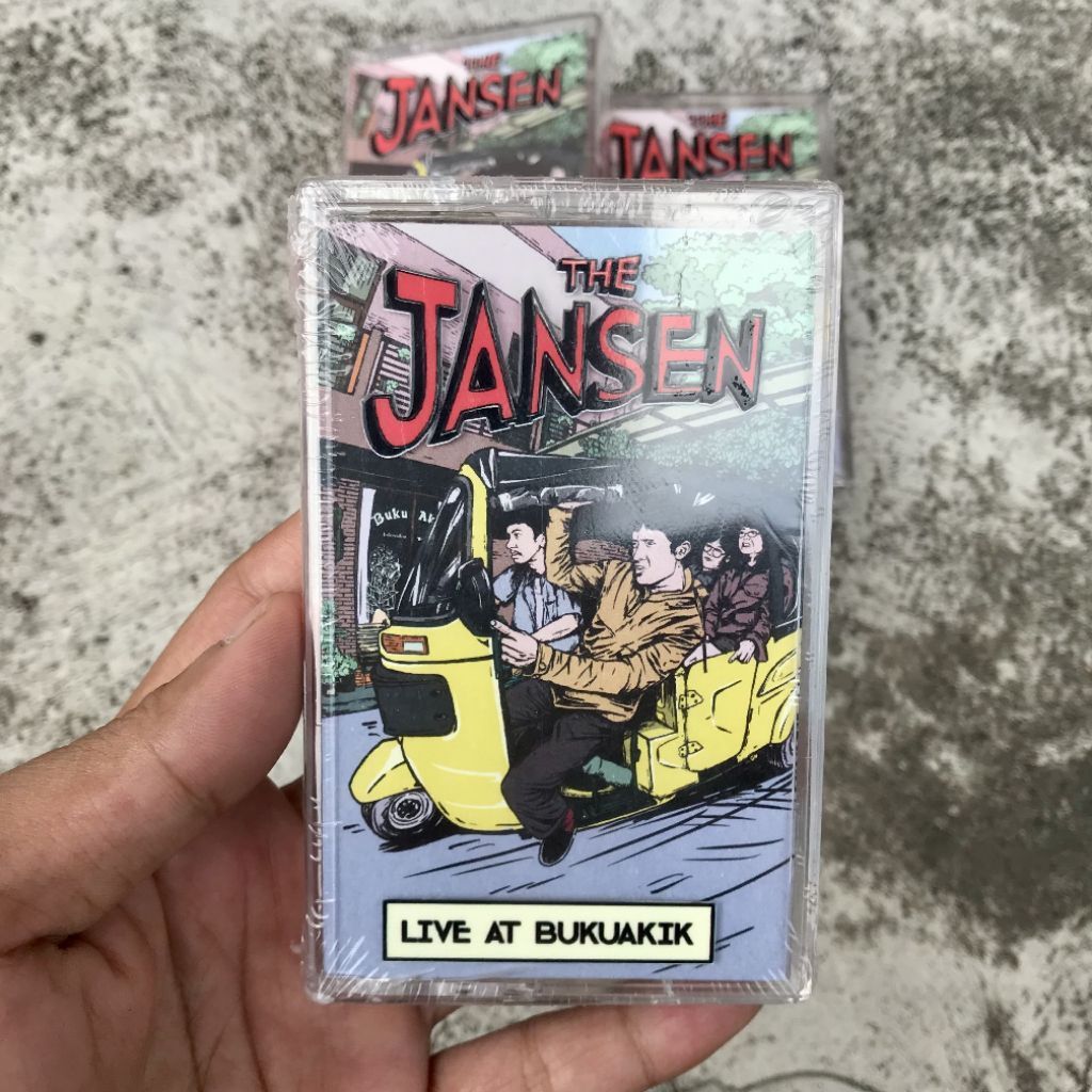 kaset pita the jansen - live bukuakik (mulus kaku, pita aman)