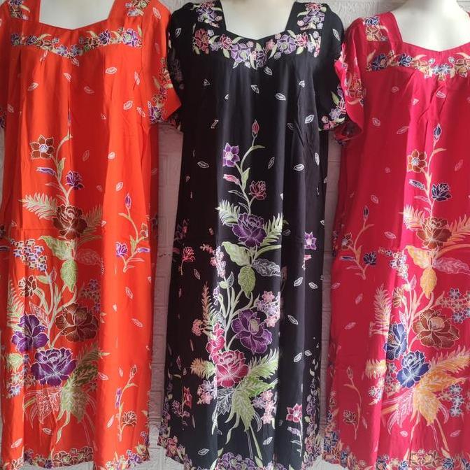 Lingling- Daster Hengky Motif Bunga Siantan