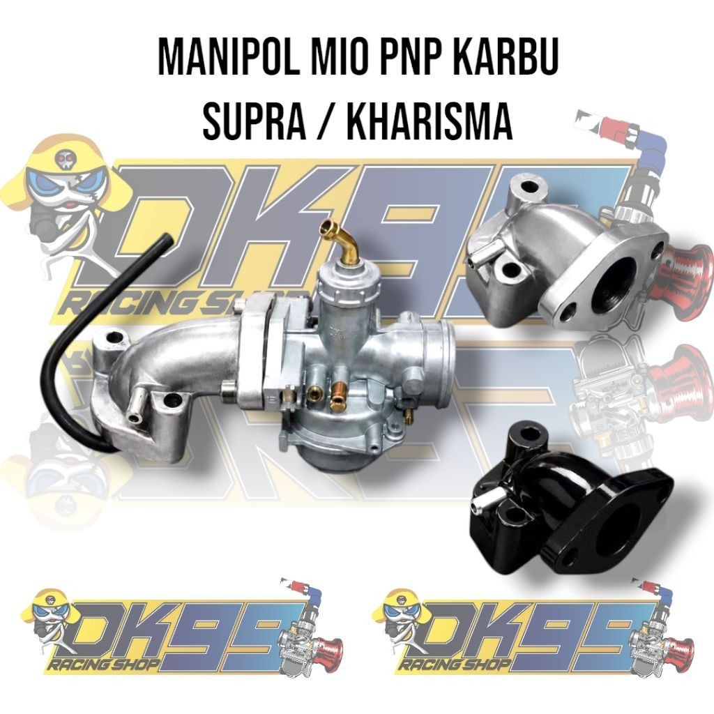 Intek Manipol Mio PNP Karbu Supra Kharisma Intake Manifold Karburator Mio PNP