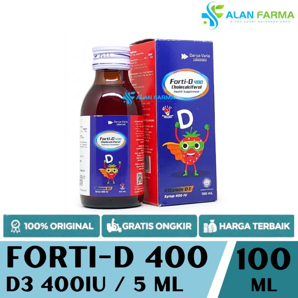Forti-D 400 iu Sirup | Forti D 400 iu Sirup | Vitamin D3 400 iu Sirup