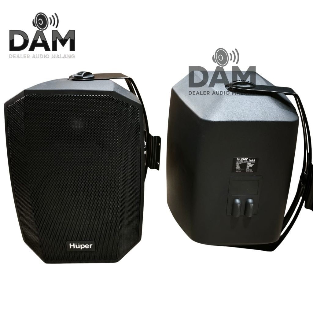 Wall Speaker Pasif Huper PA 6.6 Original Huper 6.5 Inch