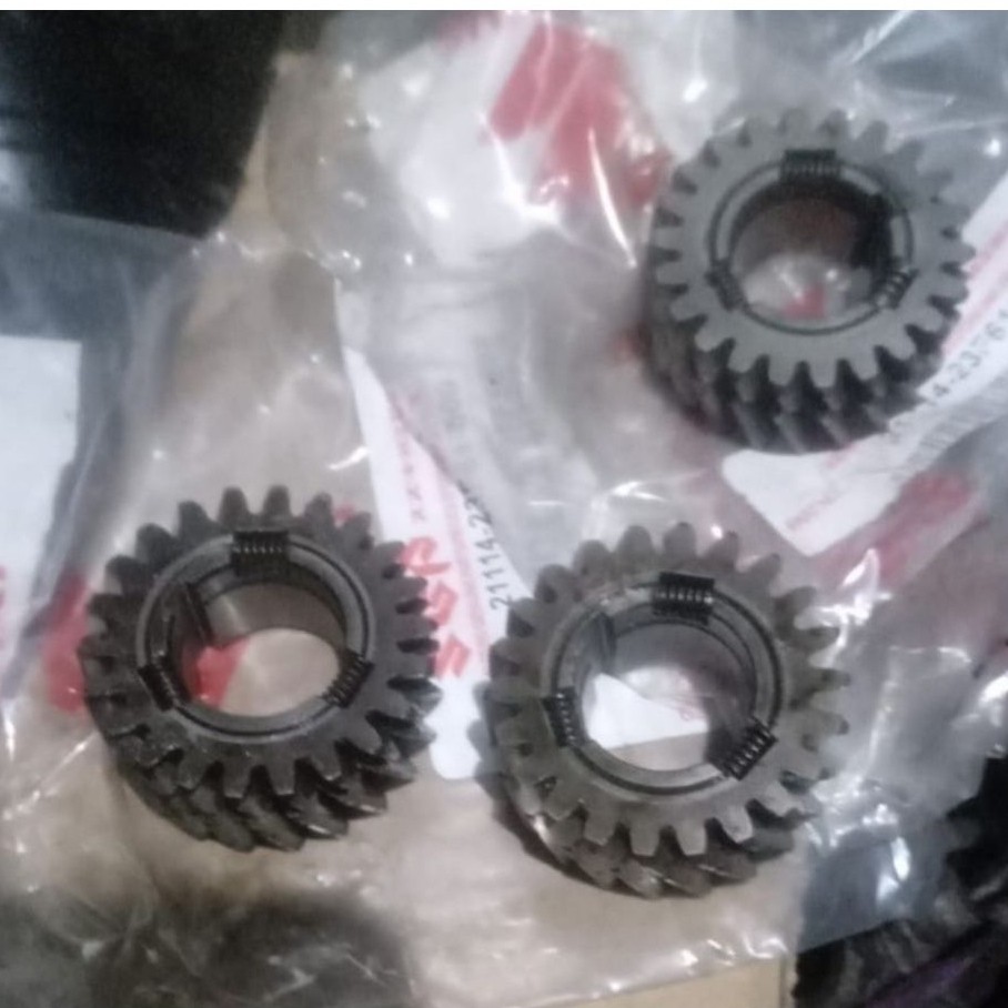 gigi primer shogun 125 sp fl nr rr second original siap pakai