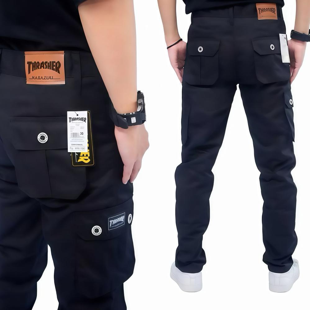 ORIGINAL CELANA CARGO PANJANG, CELANA CARGO ORIGINAL, CELANA CARGO THRASHER PREMIUM QUALITY SIZE 27-