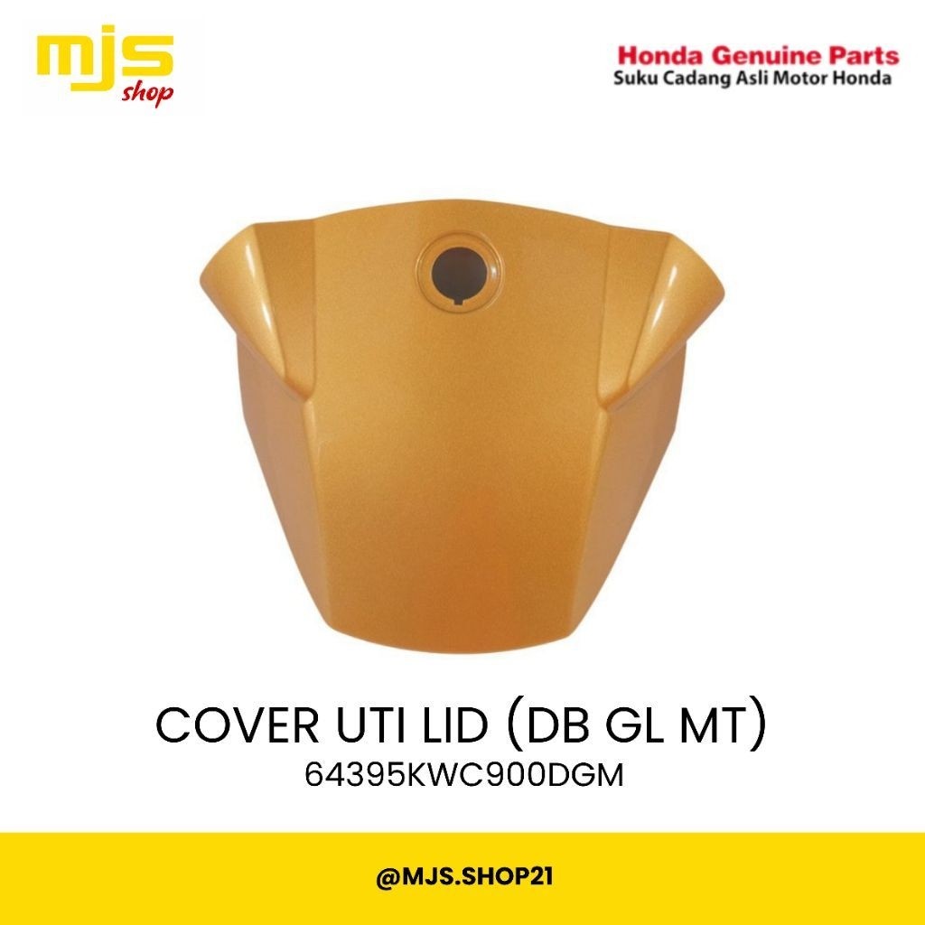 Cover Tutup Laci Gold Honda CS1 KWC [64395-KWC-900DGM]