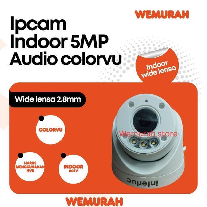 Olhar - Ipcam Indoor Colorvu 4Mp Interluc - Cctv Ipcam Cctv Ipcam Interluc 5Mp Colorvu Plus Mic