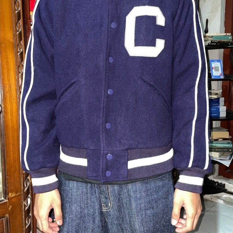 varsity converse vintage jacket size M