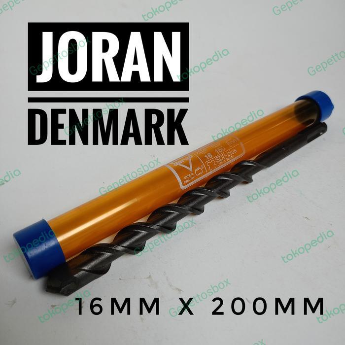 Mata bor beton sds plus 16mm x 200mm JORAN DENMARK Hammer Drill 20cm
