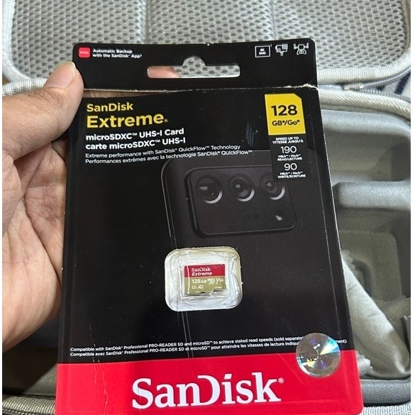 SD Card Sandisk Extream 128Gb Bekas Original