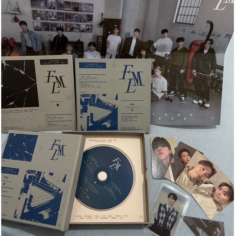 [PRELOVED] ALBUM FML SEVENTEEN