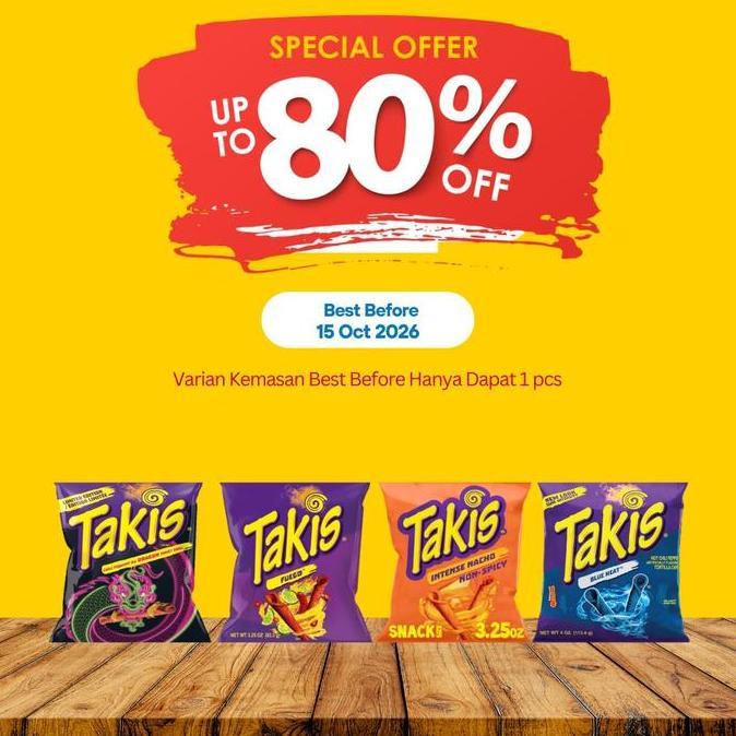 Takis Tortilla Chips Ukuran 92gr | Fuego Blueheat Dragonsweetchilli Intensnacho | Snack Keripik Jagu