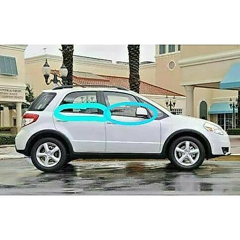 Pelipit Wetherstrip Kaca Luar Suzuki Sx4 4Pc.