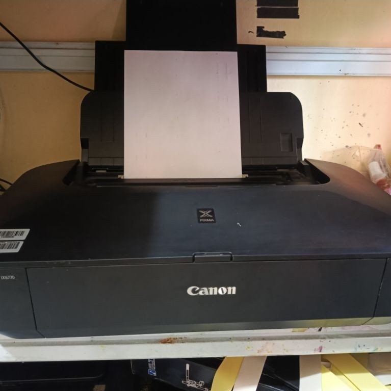 Printer A3+ canon IX6770 Head New modif infus + ciss auto reset siap pakai